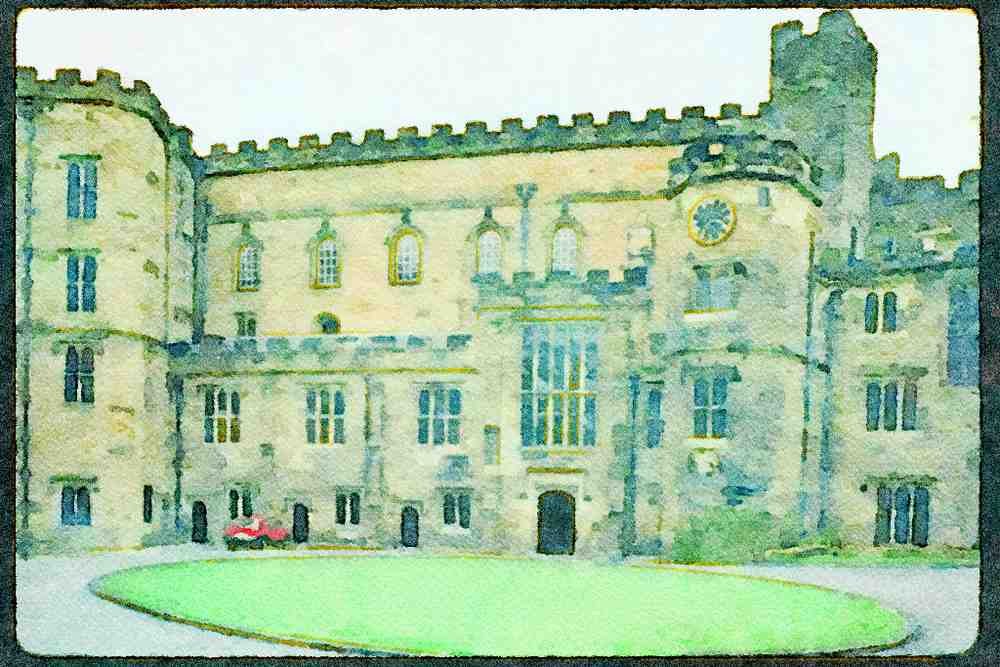 Scotland UK GB 092012 Edinburgh A4 Limited Edition Watercolour Print