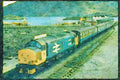 Scotland UK GB 092045 The Highland Rail A4 Limited Edition Watercolour Print