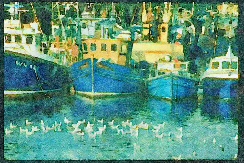 Scotland UK GB 092050 Mallaig A4 Limited Edition Watercolour Print