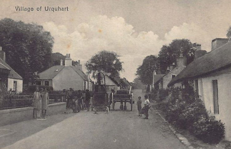 Scotland Urquhartthe Village Vintage A4 Photo Print