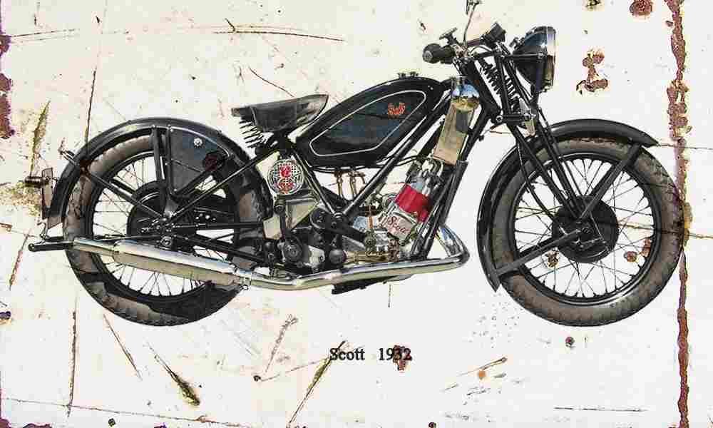 Scott 1932 Aged Vintage A4 Photo Print