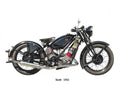 Scott 1932 motorbike A4 Photo Print
