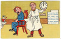 Scottish Barber Hairdresser Comic barber advert A4 Photo Print