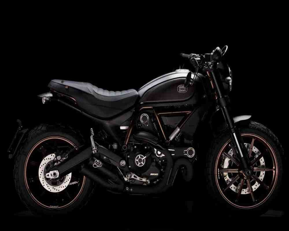 Scrambler Italia Independent Le 1 A4 Photo Print Motorbike Vintage Aged