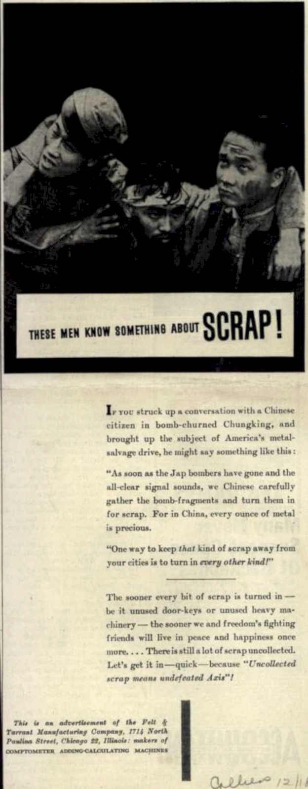 Scrap Men Tools Vintage Retro Advert Ads A4 Photo Print