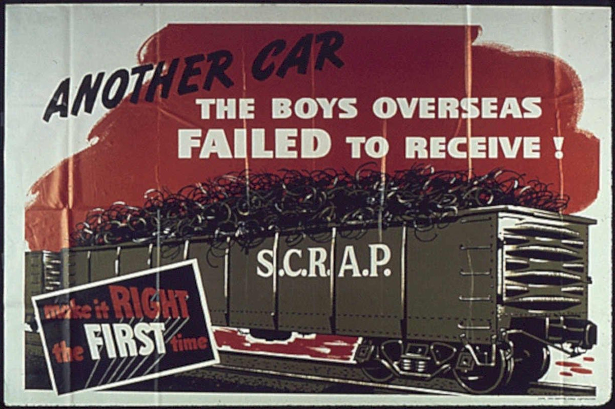Scrap Railcar Supply Vintage Retro Advert Ads A4 Photo Print