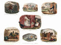 Scraps 1828 Cartoon Joke 001 Vintage A4 Photo Print