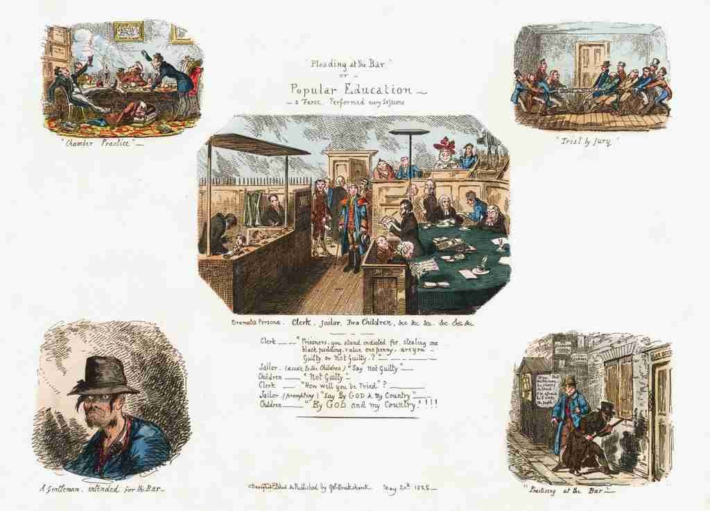 Scraps 1828e Cartoon Joke 001 Vintage A4 Photo Print