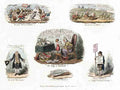 Scraps 1828f Cartoon Joke 001 Vintage A4 Photo Print