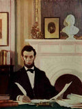 Scribners Magazine 1900 Emancipation Proclamation issued by Abraham Lincoln A4 Photo Print