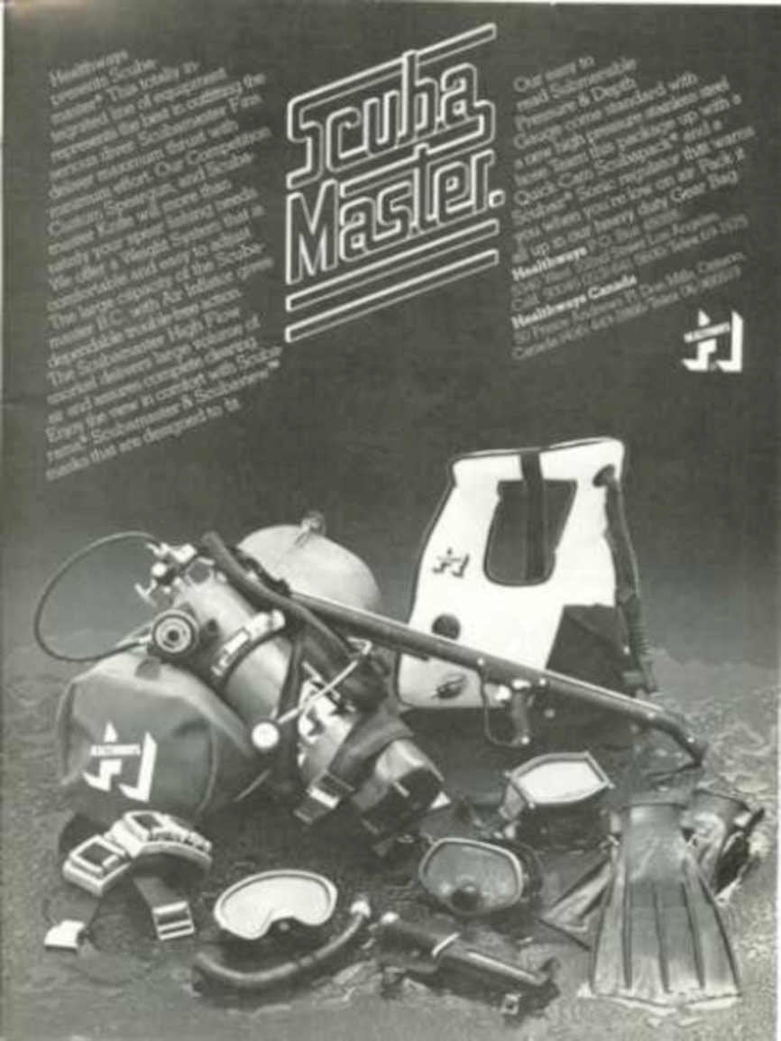 Scuba Master Diving Vintage Retro Advert Ads A4 Photo Print