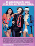 Scubapro Divers Gear Vintage Retro Advert Ads A4 Photo Print