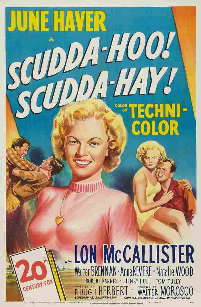 Scudda Hoo Scudda Hay 01  film star poster A4 Photo Print