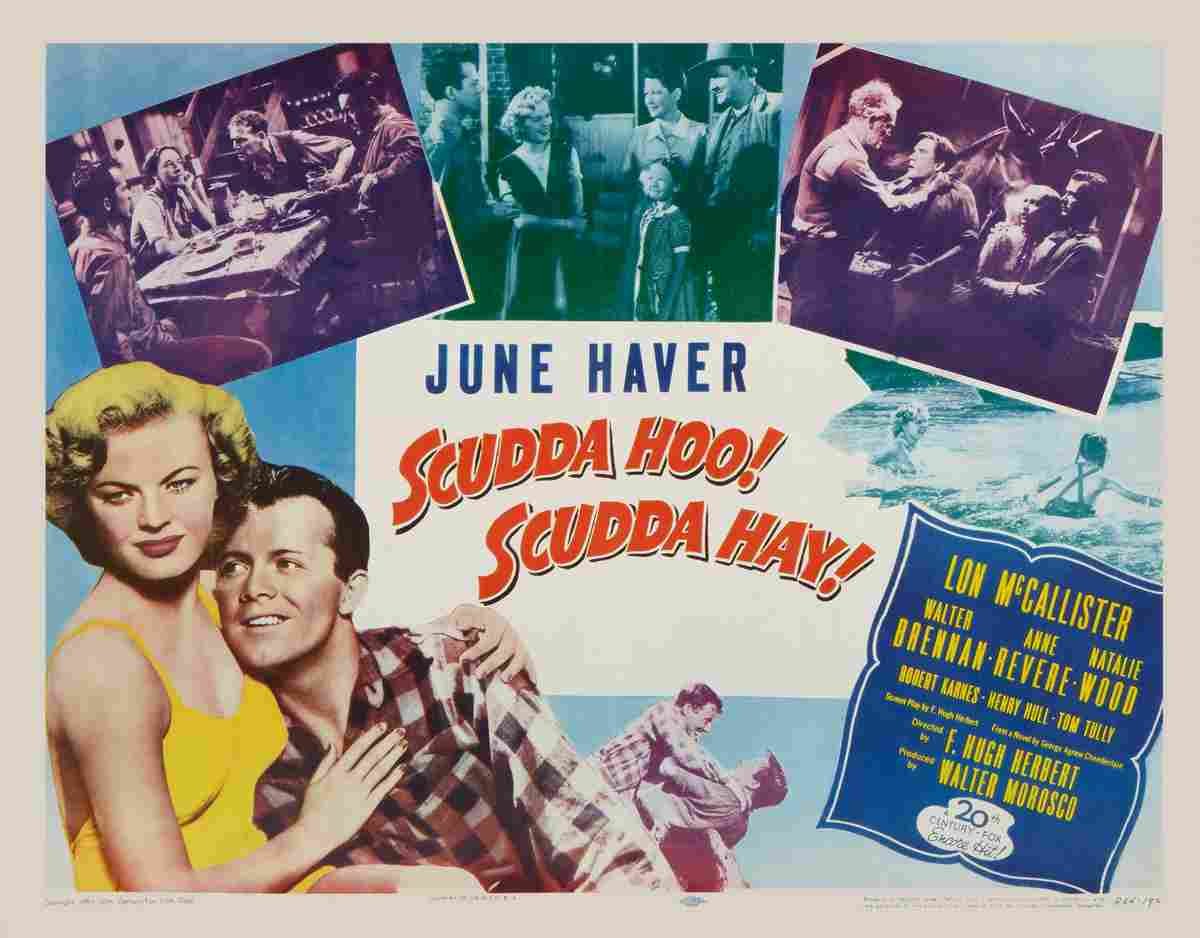 Scudda Hoo Scudda Hay 10  film star poster A4 Photo Print