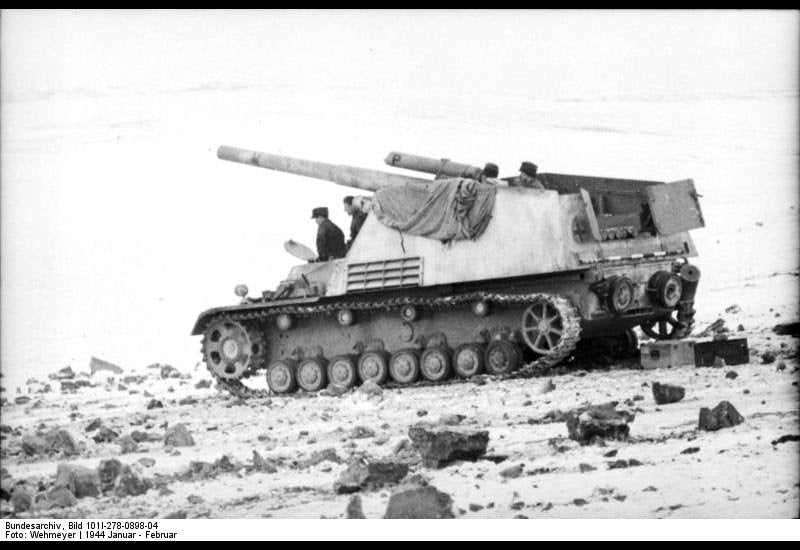 Sdkfz 165 Hummel Self Propelled Artillery Vehicle Germany A4 Photo Print