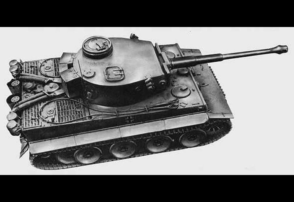 Sdkfz 181 Panzer Vi Tiger I Heavy Tank Germany 5 A4 Photo Print