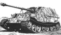 Sdkfz 184 Ferdinand Elefant A4 Photo Print