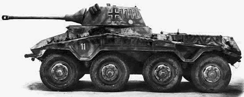 Sdkfz234 Puma 2 A4 Photo Print