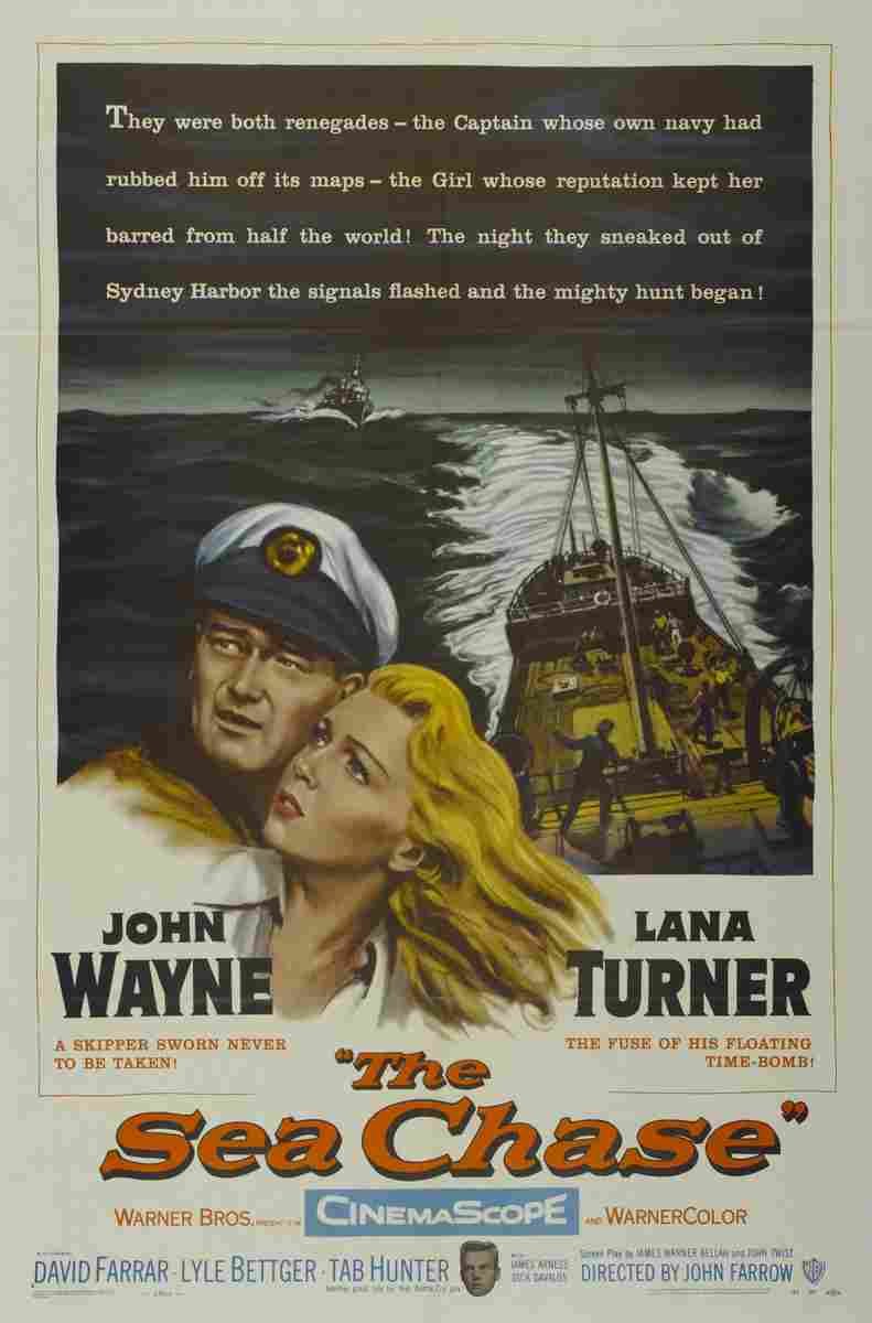Sea Chase The 01  film star poster A4 Photo Print