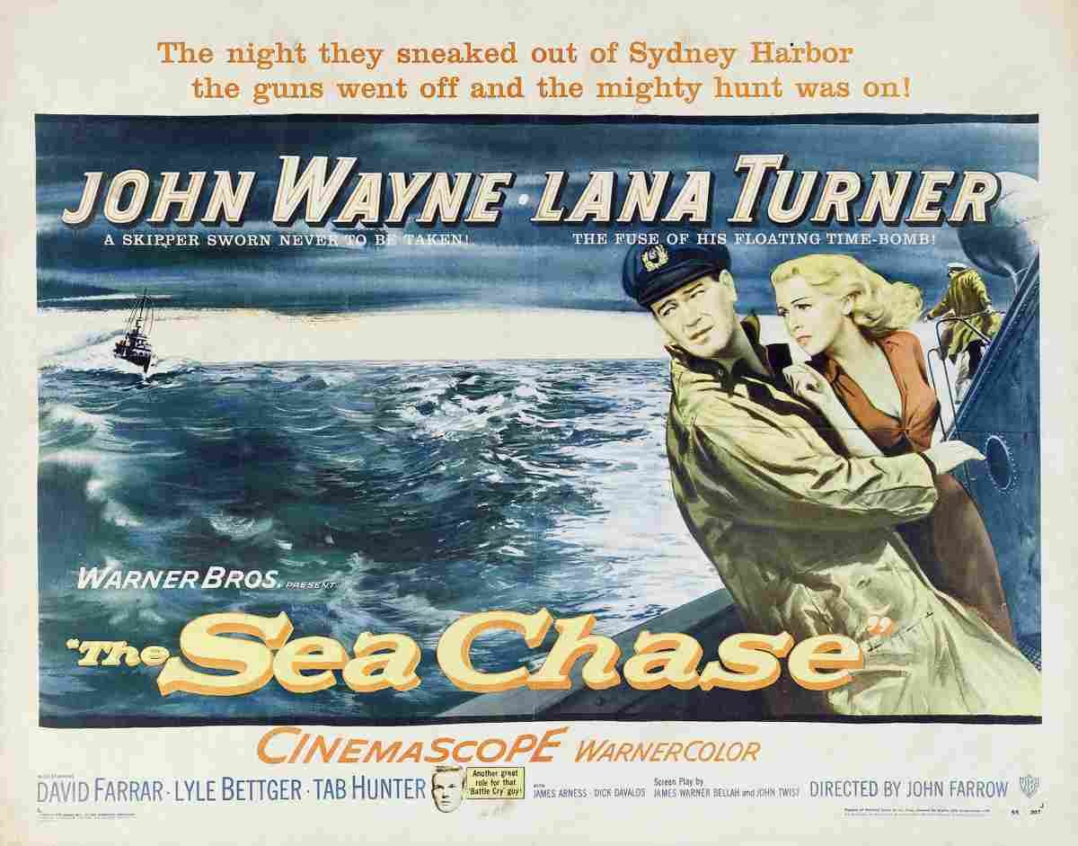 Sea Chase The 02  film star poster A4 Photo Print