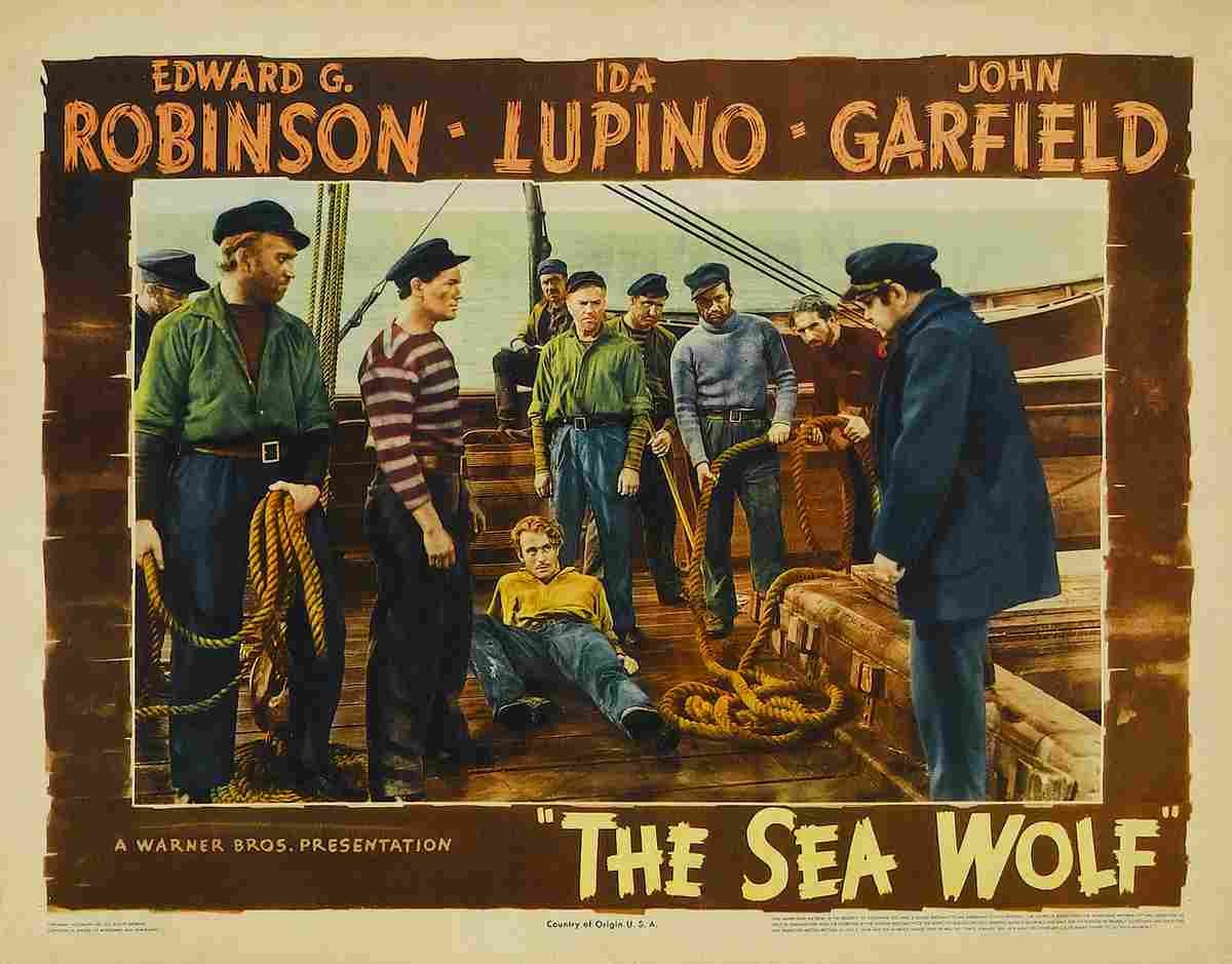 Sea Wolf The 1941 03  film star poster A4 Photo Print