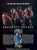Seachute Divers Jacket Vintage Retro Advert Ads A4 Photo Print