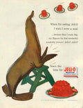Seal Jello Dessert 1950s Vintage Retro Advert Poster