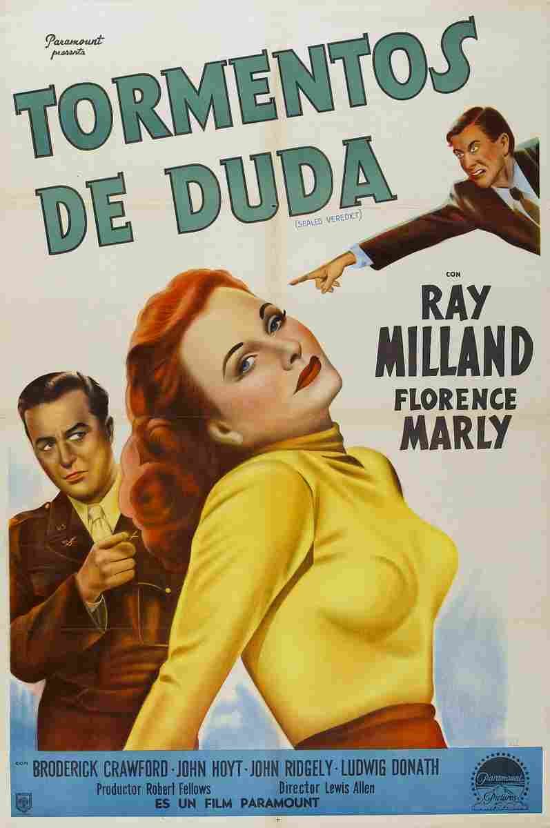 Sealed Verdict 01  film star poster A4 Photo Print