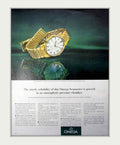 Seamaster Pressure Watch Vintage Retro Advert Poster A4 Photo Print