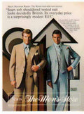 Sears Suits Men Vintage Retro Advert Ads A4 Photo Print