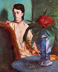 Seated Woman Degas A4 Photo Print