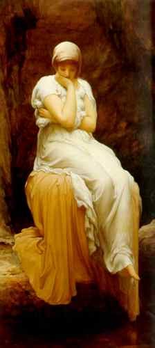 Seated big Lord Frederick Leighton  A4 Photo Print