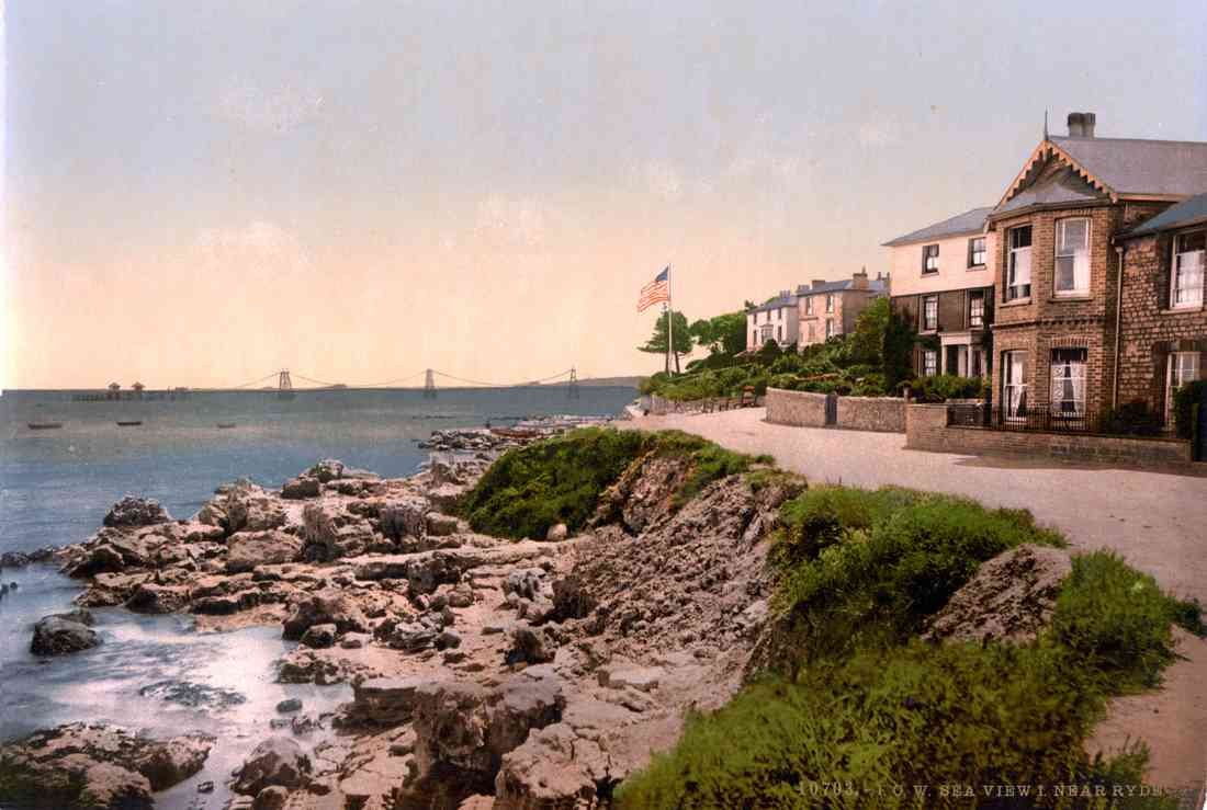 Seaview near Ryde I Isle of Wight 08993u A4 Photo Print