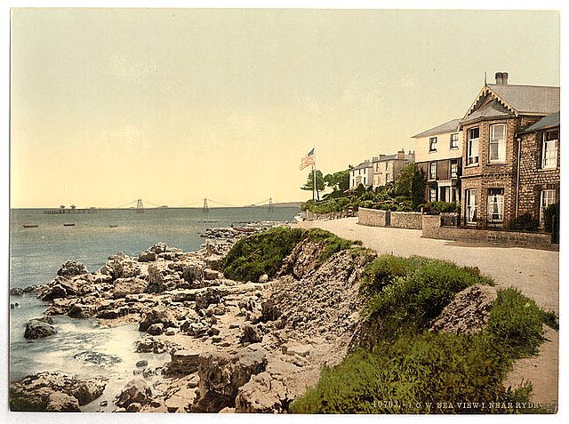 Seaview near Ryde I Isle of Wight Vintage A4 Photo Print