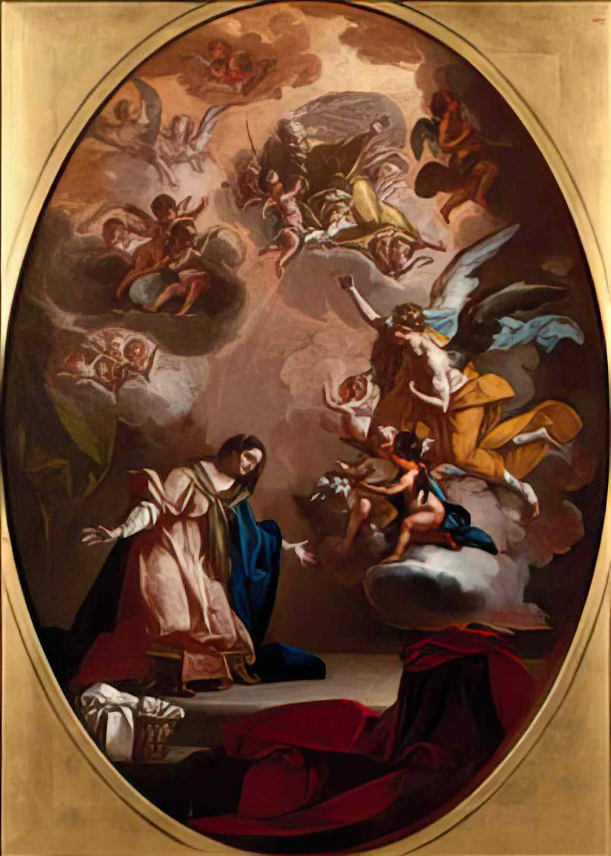 Sebastiano Conca annunciazione di maria.png! Art A4 Photo Print