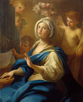 Sebastiano Conca saint cecilia sebastiano conca Art A4 Photo Print
