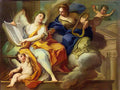 Sebastiano Conca urania and erato Art A4 Photo Print