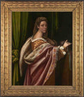 Sebastiano del Piombo Portrait of a Lady A4 Photo Print