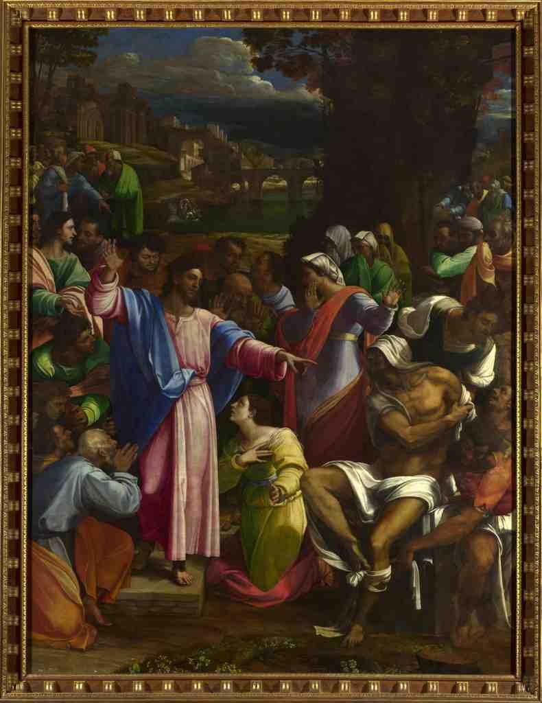 Sebastiano del Piombo The Raising of Lazarus A4 Photo Print
