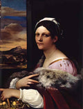 Sebastiano del Piombo dorotea berlino Art A4 Photo Print