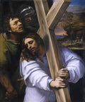 Sebastiano del Piombo piombo cristo cruz prado Art A4 Photo Print