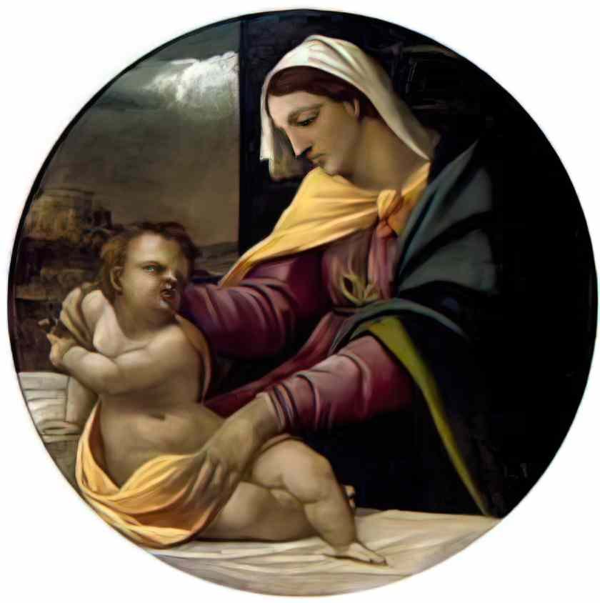 Sebastiano del Piombo piombo virgen con ni o museo fiztwilliam Art A4 Photo Print