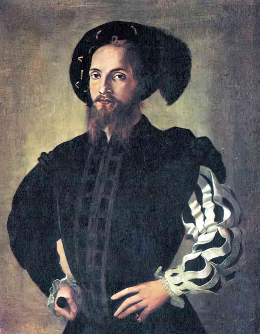 Sebastiano del Piombo ritratto di cesare borgia sebastiano del piombo A4 Photo Print