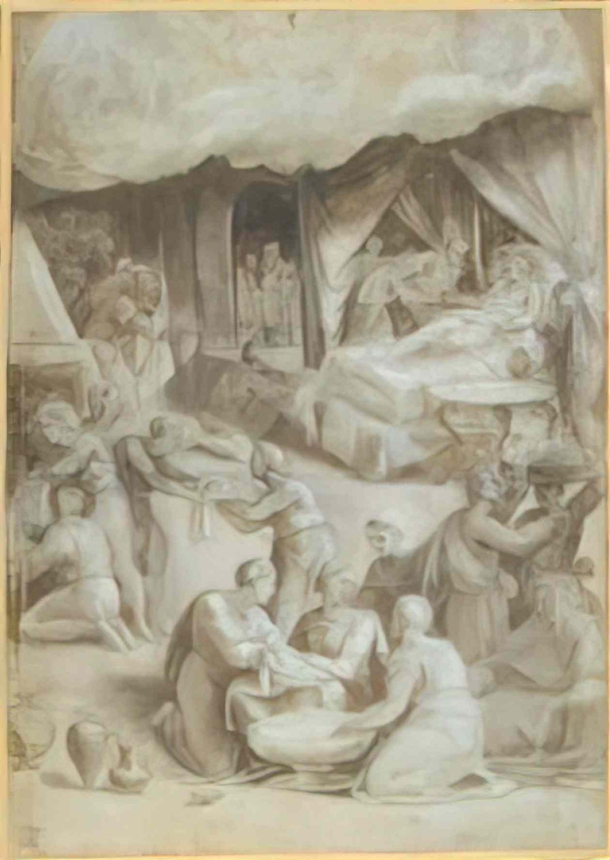 Sebastiano del Piombo sebastiano del piombo berlin nativity Art A4 Photo Print