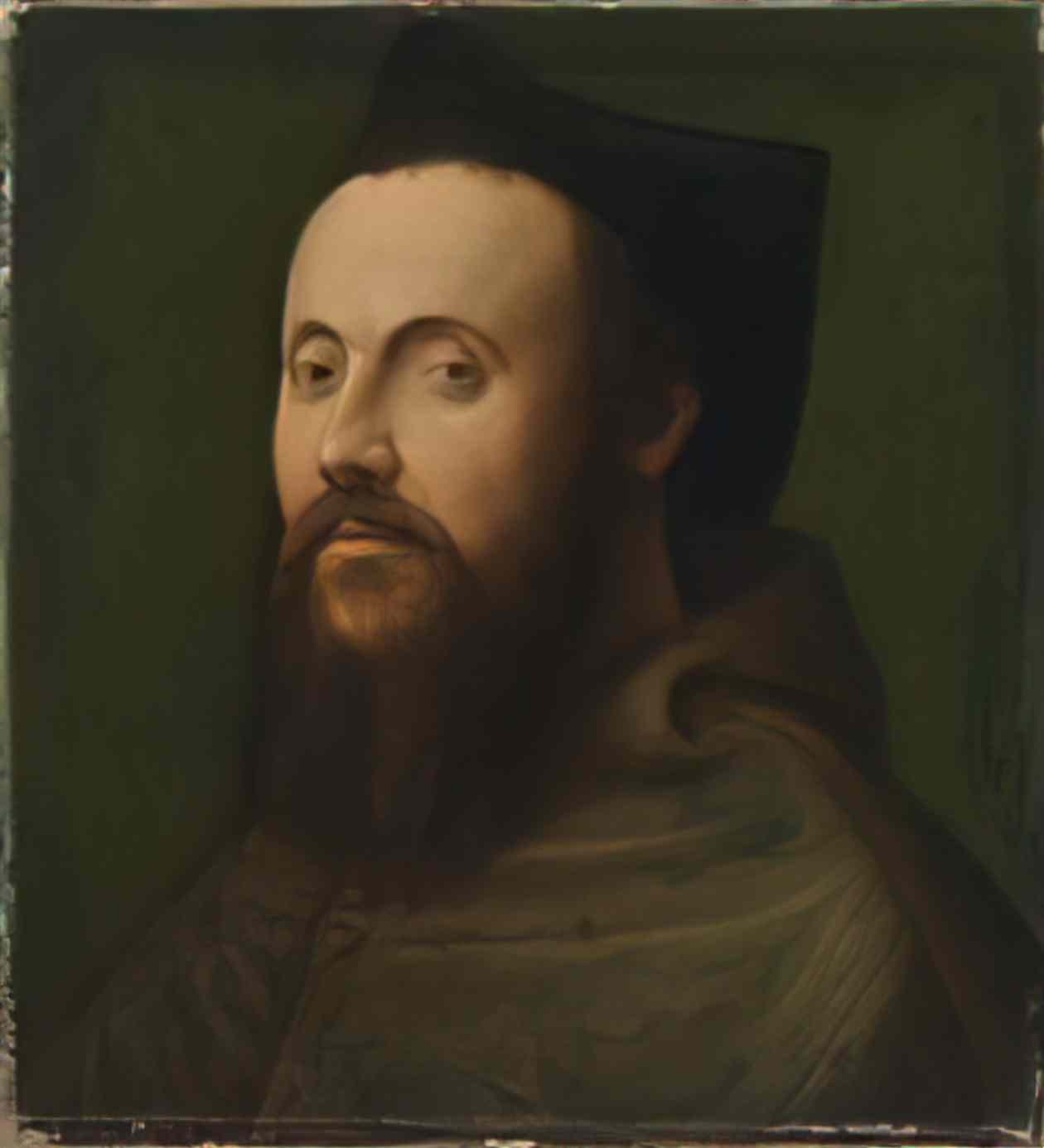 Sebastiano del Piombo sebastiano del piombo brustbild eines geistlich Art A4 Photo Print