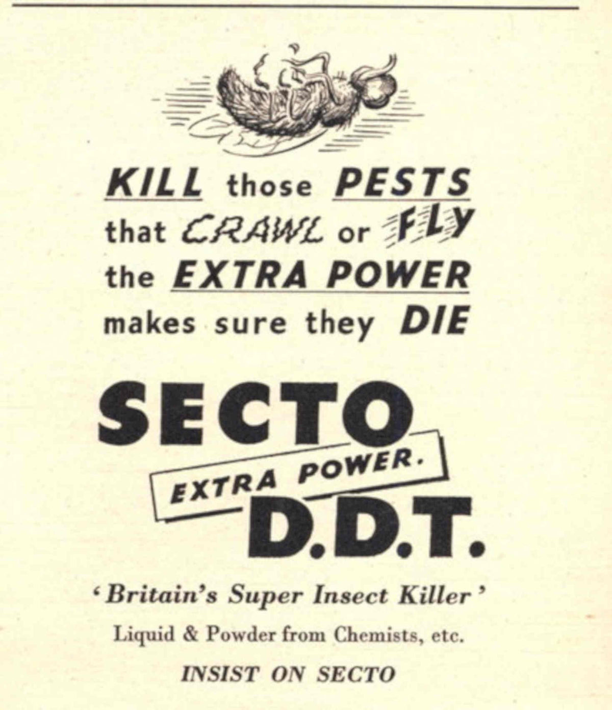 Seco Extra Power 1940s Vintage Retro Advert Poster