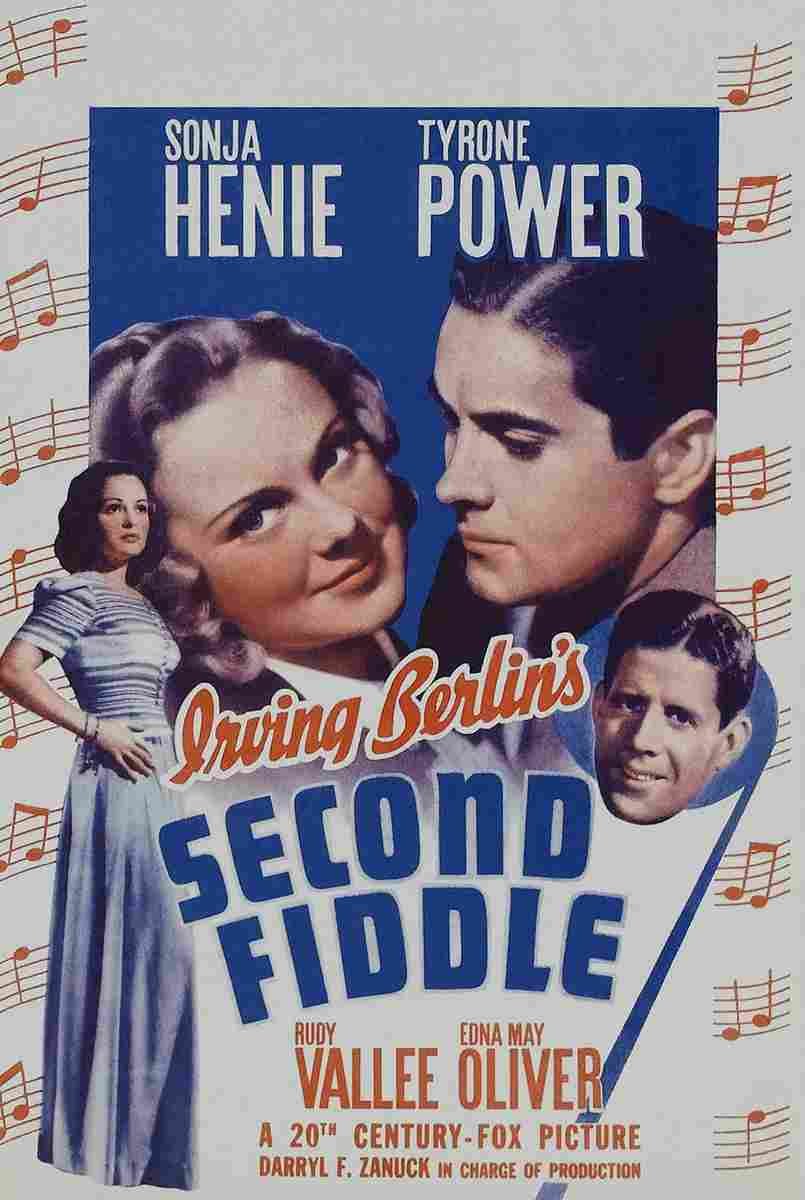 Second Fiddle 1939 03  film star poster A4 Photo Print