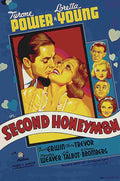 Second Honeymoon 1937 04  film star poster A4 Photo Print