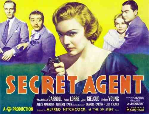  Secret Agent 02 film star poster A4 Photo Print