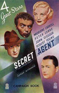  Secret Agent 03 film star poster A4 Photo Print